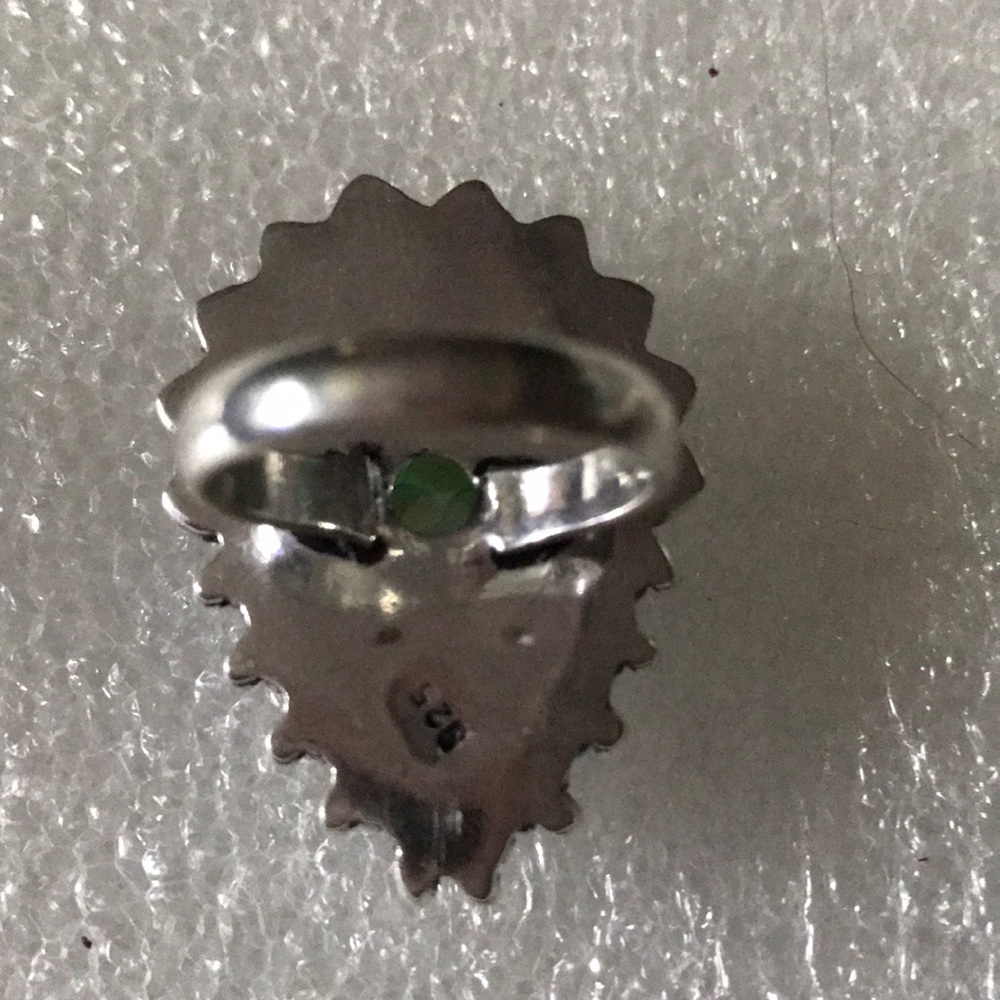 925 gem ring - Picture 2 of 4